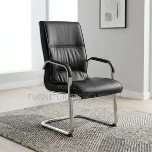 Executive Leatherette Chair | High Back Visitor Seat