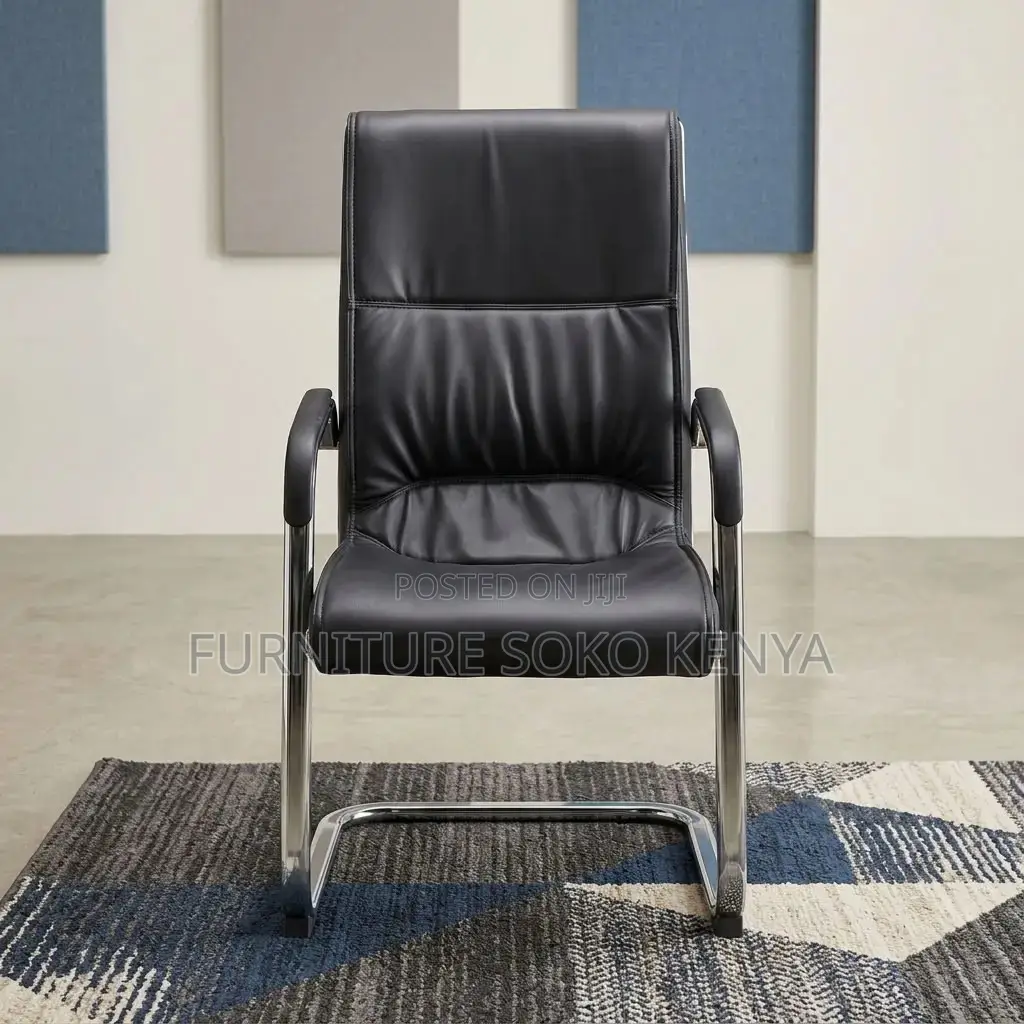 Executive Leatherette Chair | High Back Visitor Seat