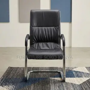 Executive Leatherette Chair | High Back Visitor Seat