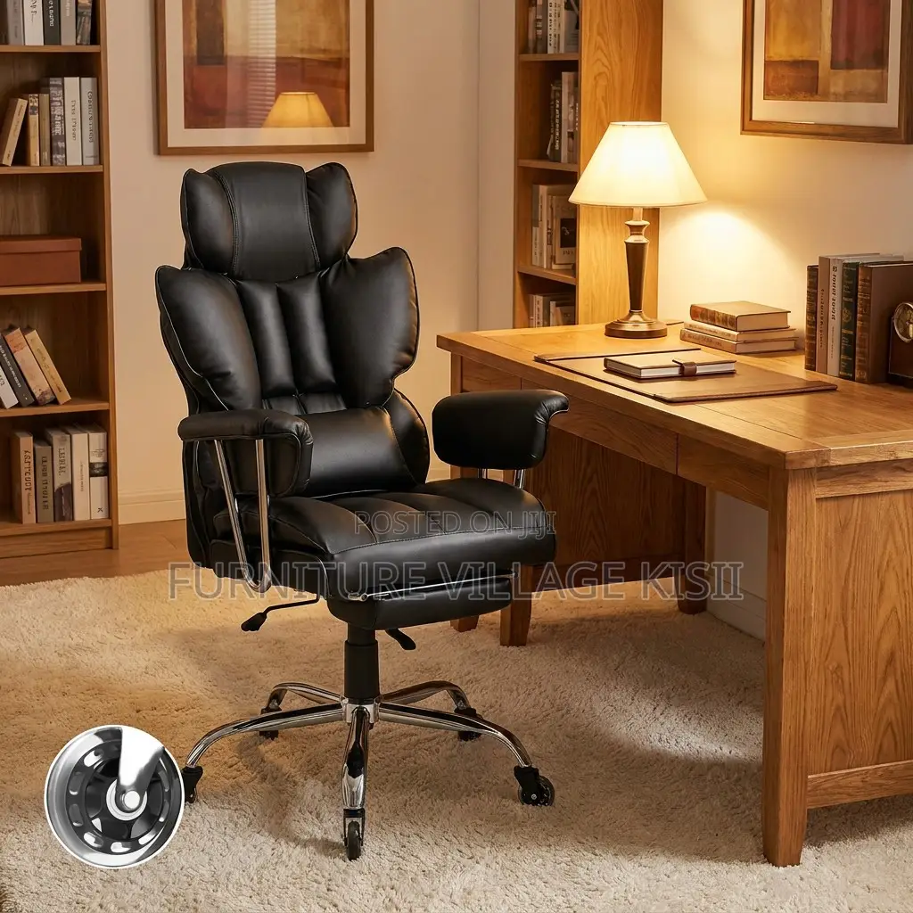Butterfly Leather Office Chair