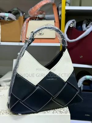 Chrisbella Patchwork Woven Hobo Bag – Trendy Multi-Texture Style