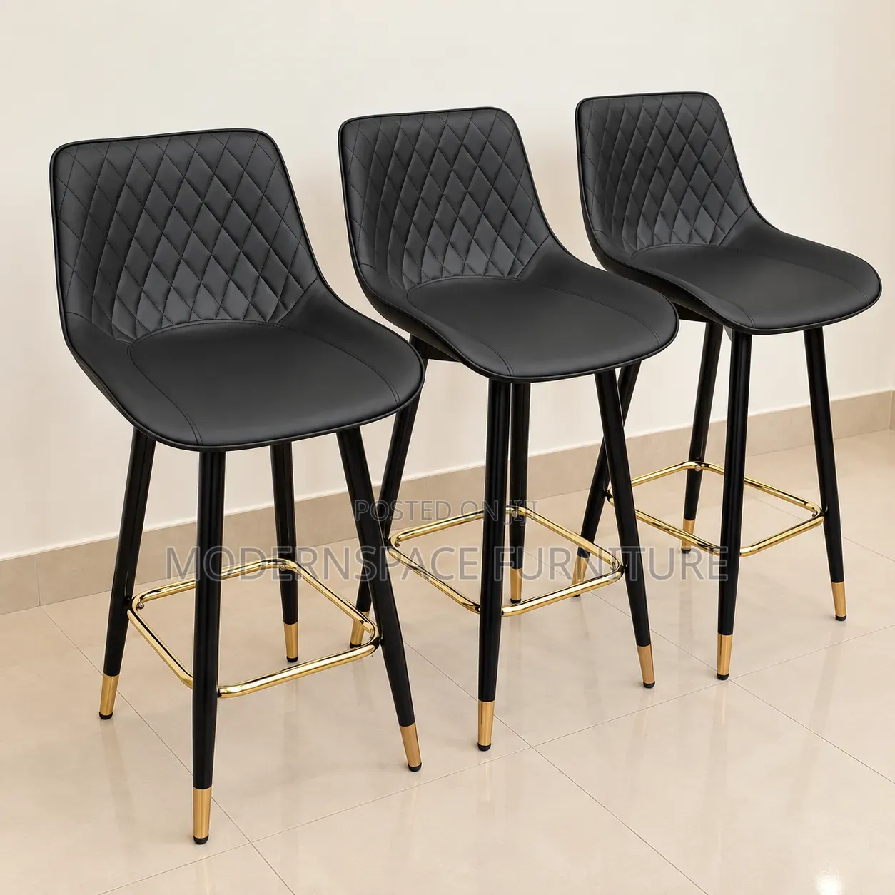 Black Bar Stool