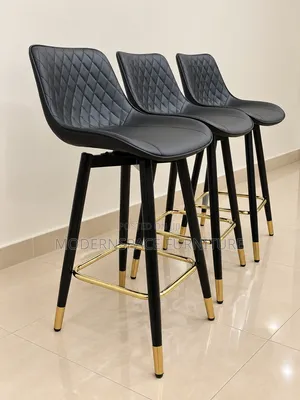 Black Bar Stool