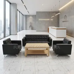 Five Seaters Executive Modern Sofa Set | Office Modern Sofas