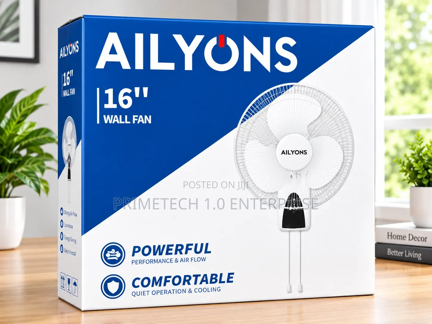 Ailyons 16 Inches Wall Fan