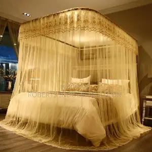 Mosquito Net Built With a U-Shaped Track