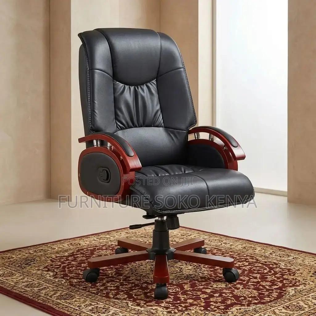 Leather Adjustable Seat | C.E,O Manage Executive Chair