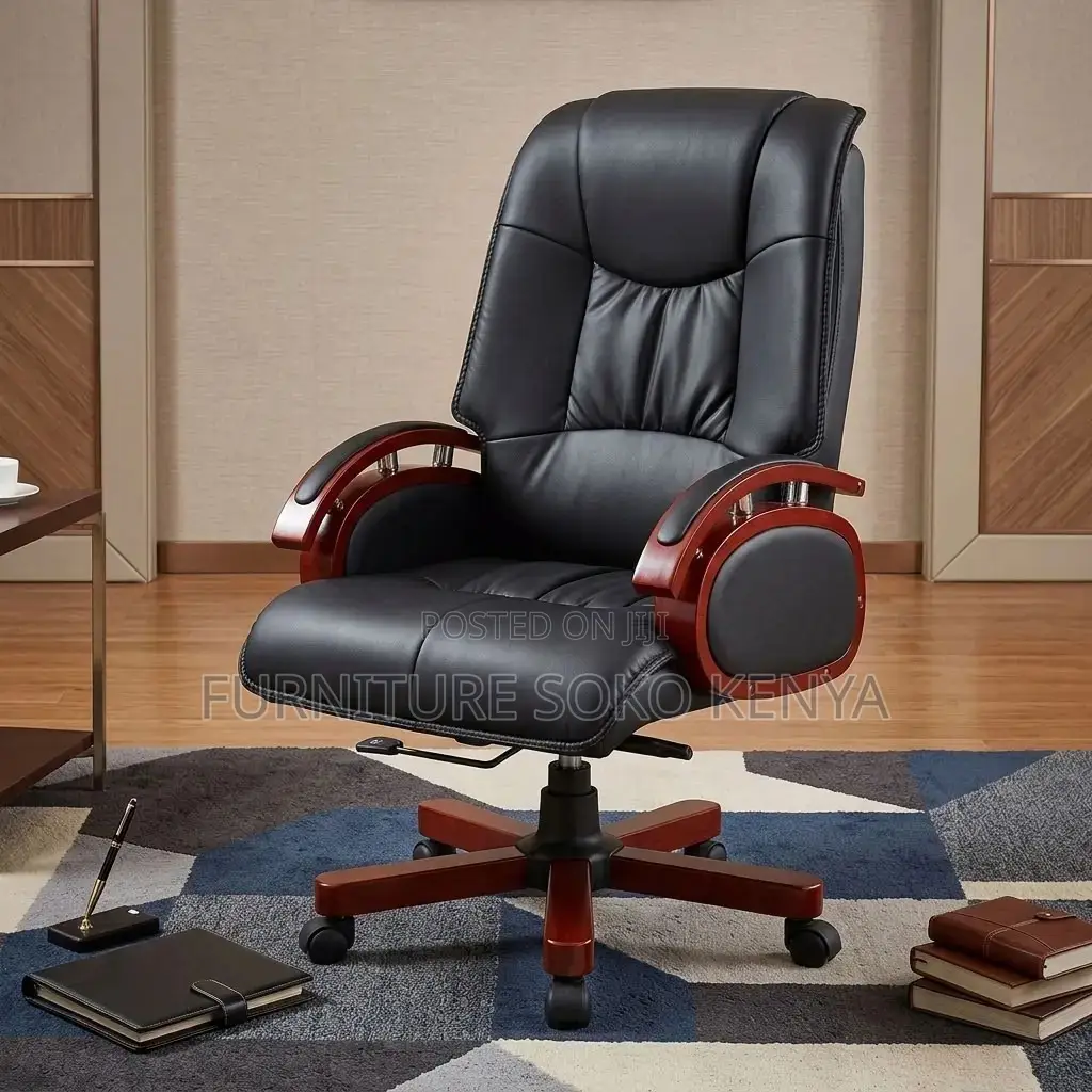 Leather Adjustable Seat | C.E,O Manage Executive Chair