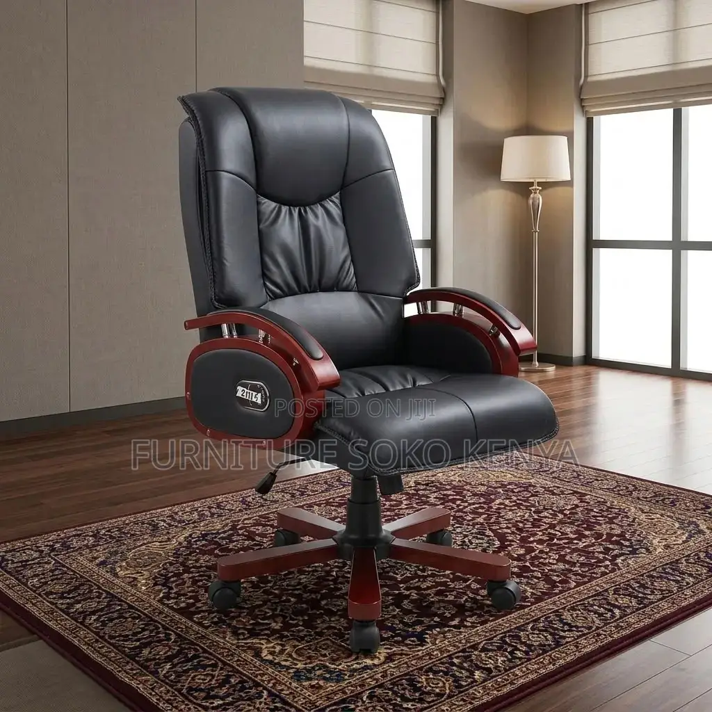 Leather Adjustable Seat | C.E,O Manage Executive Chair