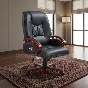Leather Adjustable Seat | C.E,O Manage Executive Chair