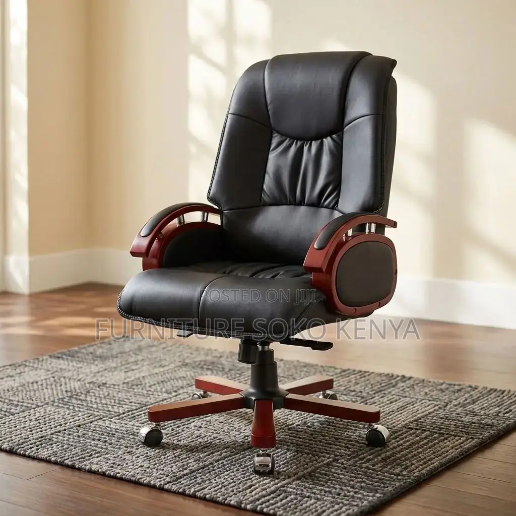 Leather Adjustable Seat | C.E,O Manage Executive Chair