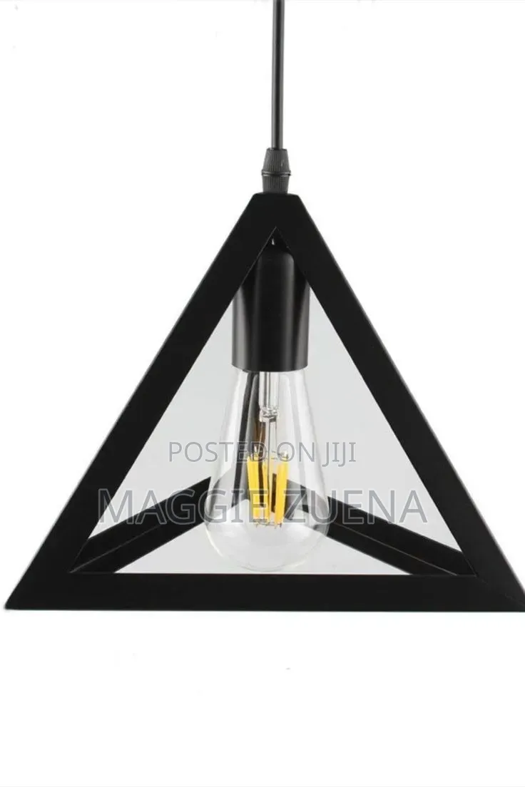 Triangular Retro Pendant Light