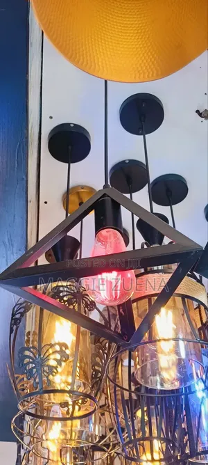 Triangular Retro Pendant Light