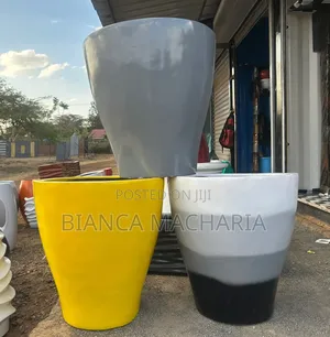 Bell Mark Fiberglass Pots & Planters