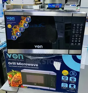 Von 20L Digital Microwave With Grill VMG-206DMK