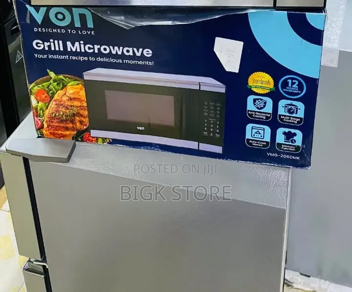 Von 20L Digital Microwave With Grill VMG-206DMK
