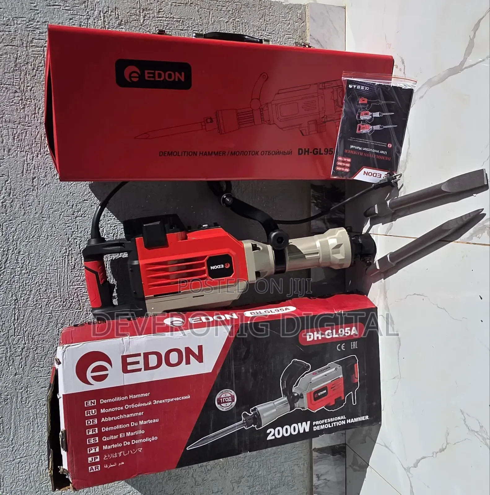 Edon Demolition Hammer 2000watts