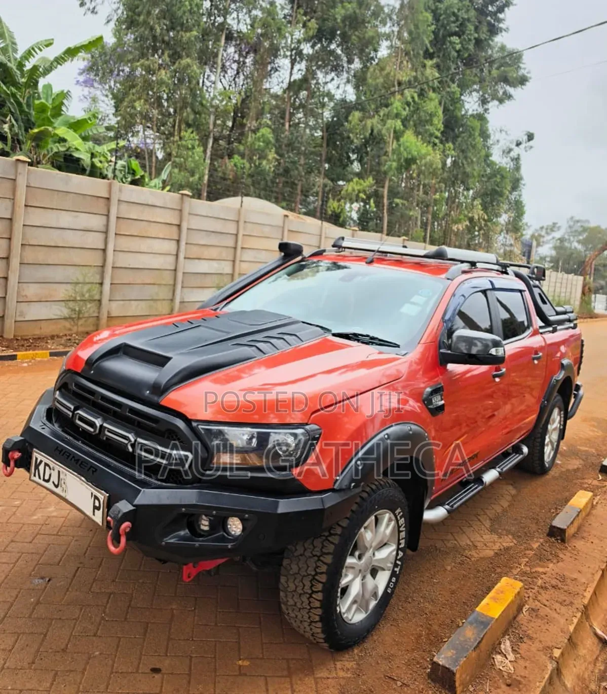 Ford Ranger Wildtrak 2016 Red