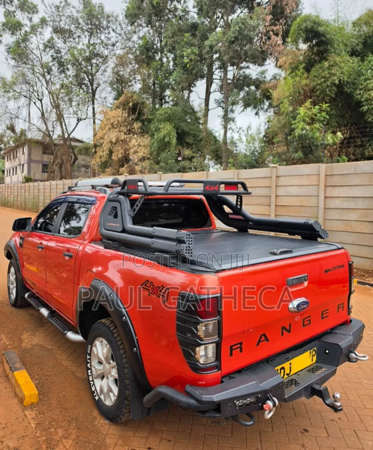 Ford Ranger Wildtrak 2016 Red