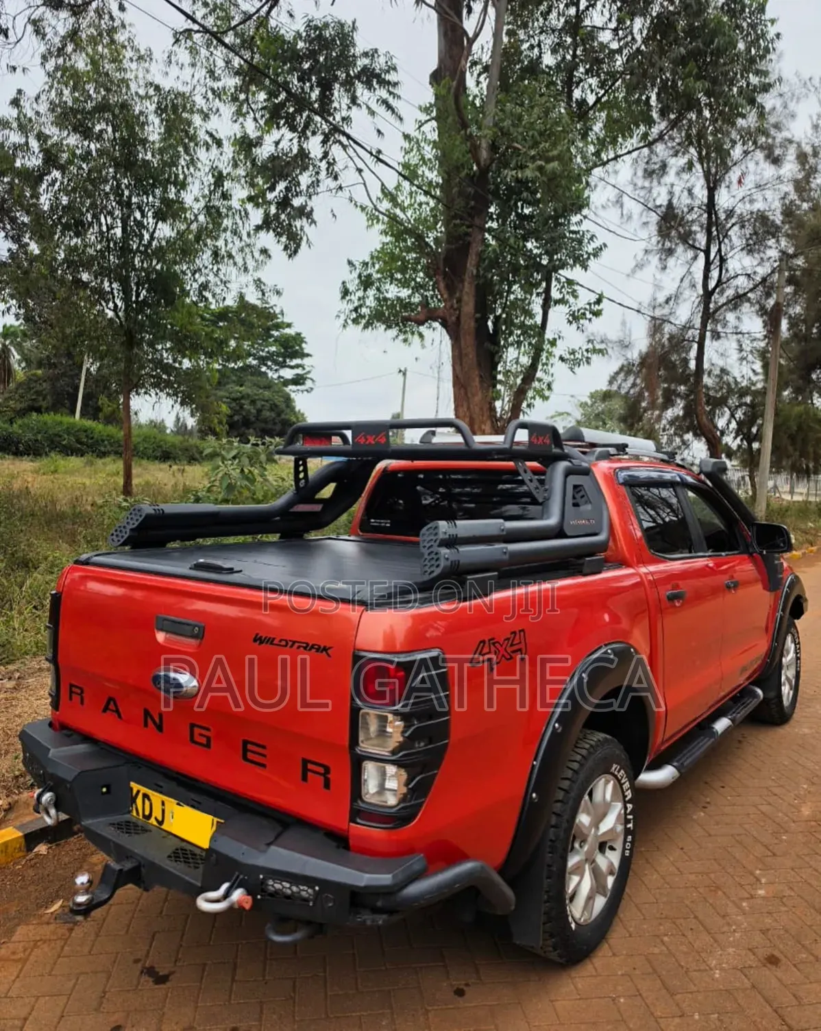 Ford Ranger Wildtrak 2016 Red