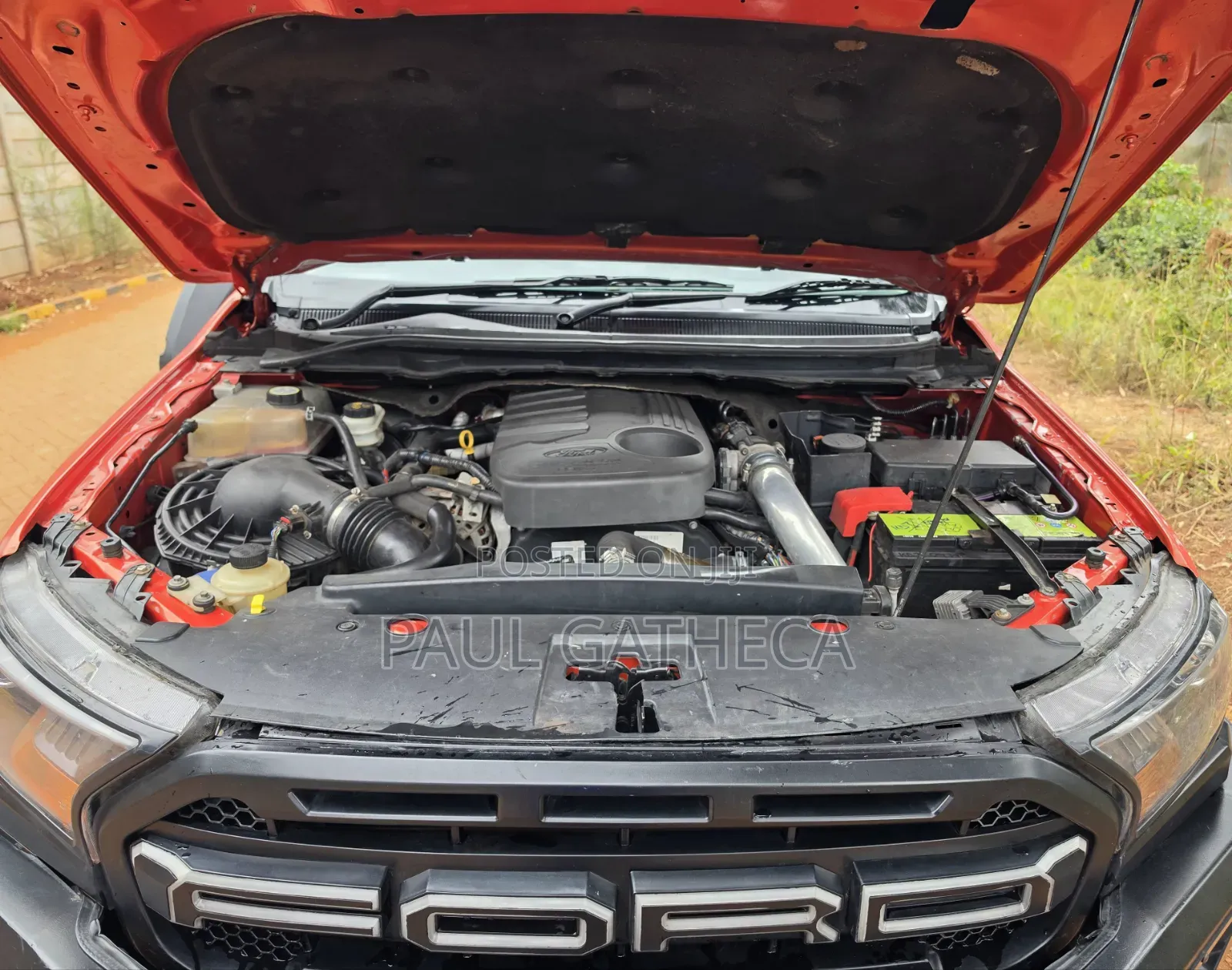 Ford Ranger Wildtrak 2016 Red