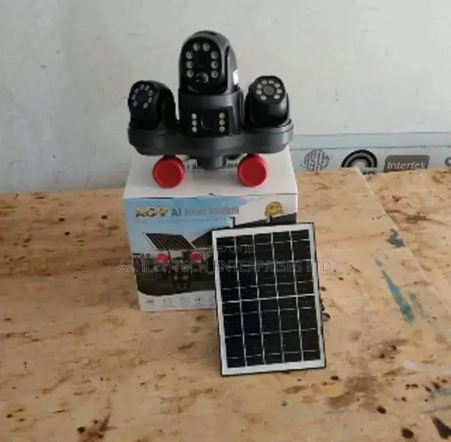 V380 Smart Solar Security Camera for Home and Business