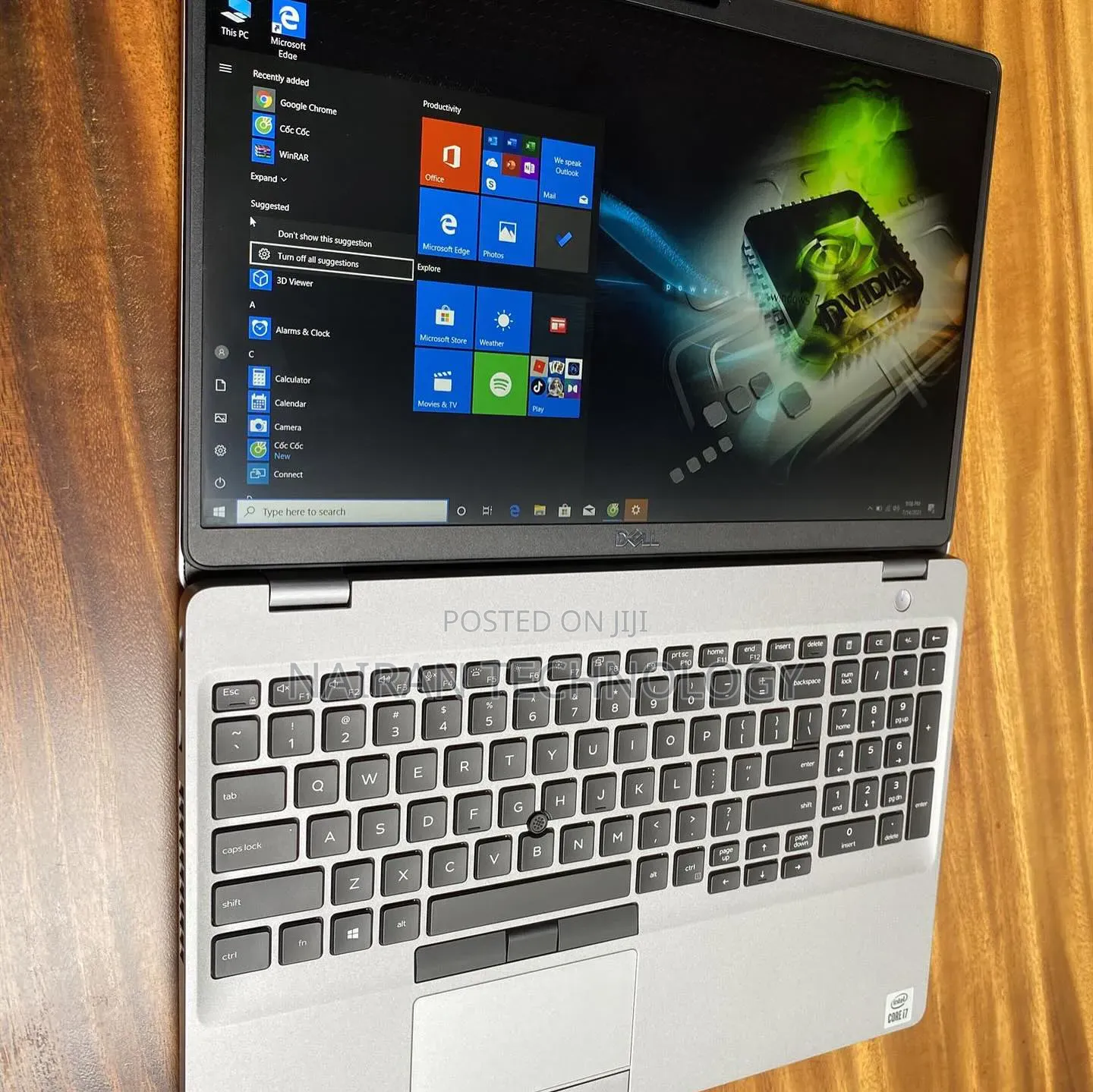 Laptop Dell Latitude 5511 8GB Intel Core i7 SSD 256GB