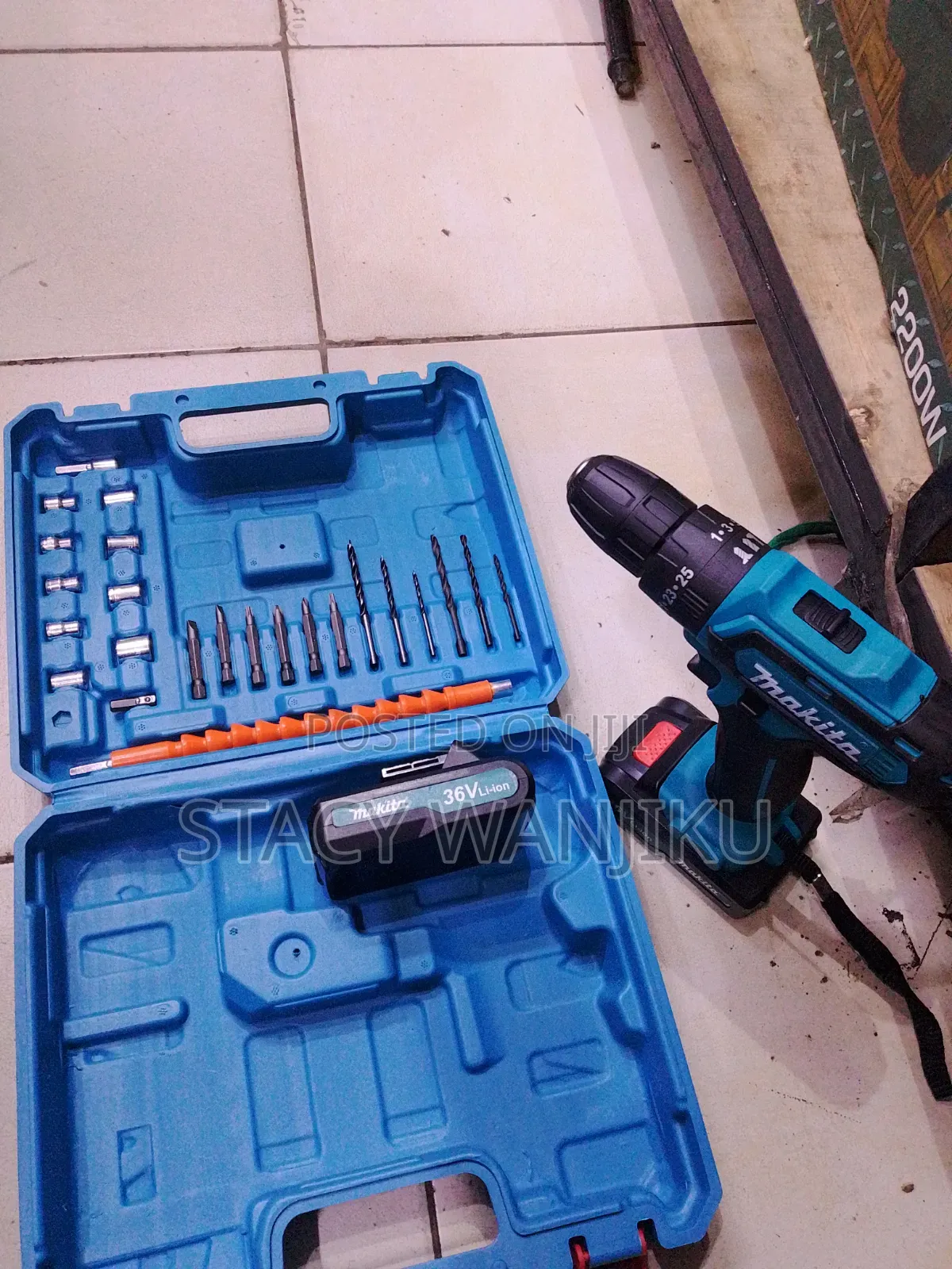 Cordless Makita Drill With Hammer