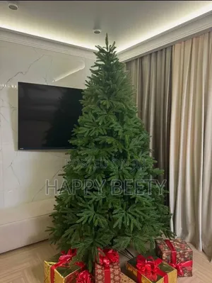 6ft Full Green Leaves Christmas Tree