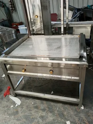 Commercial Stainless Steel Gas Griddle, Flat-Top Hotplate