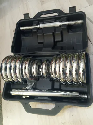 Premium 30KG Chrome Dumbbell Kit