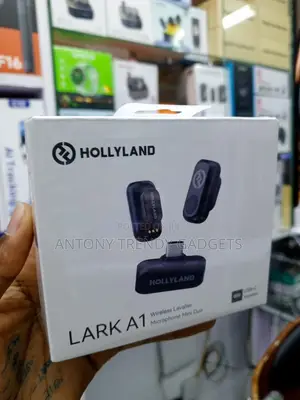 Hollyland Lark A1 Mini Duo Wireless Lapel Microphone for Streaming