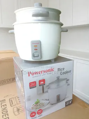 Powersonic Rice Cooker 1.8L - 700W - 2X1 - Clearance - New