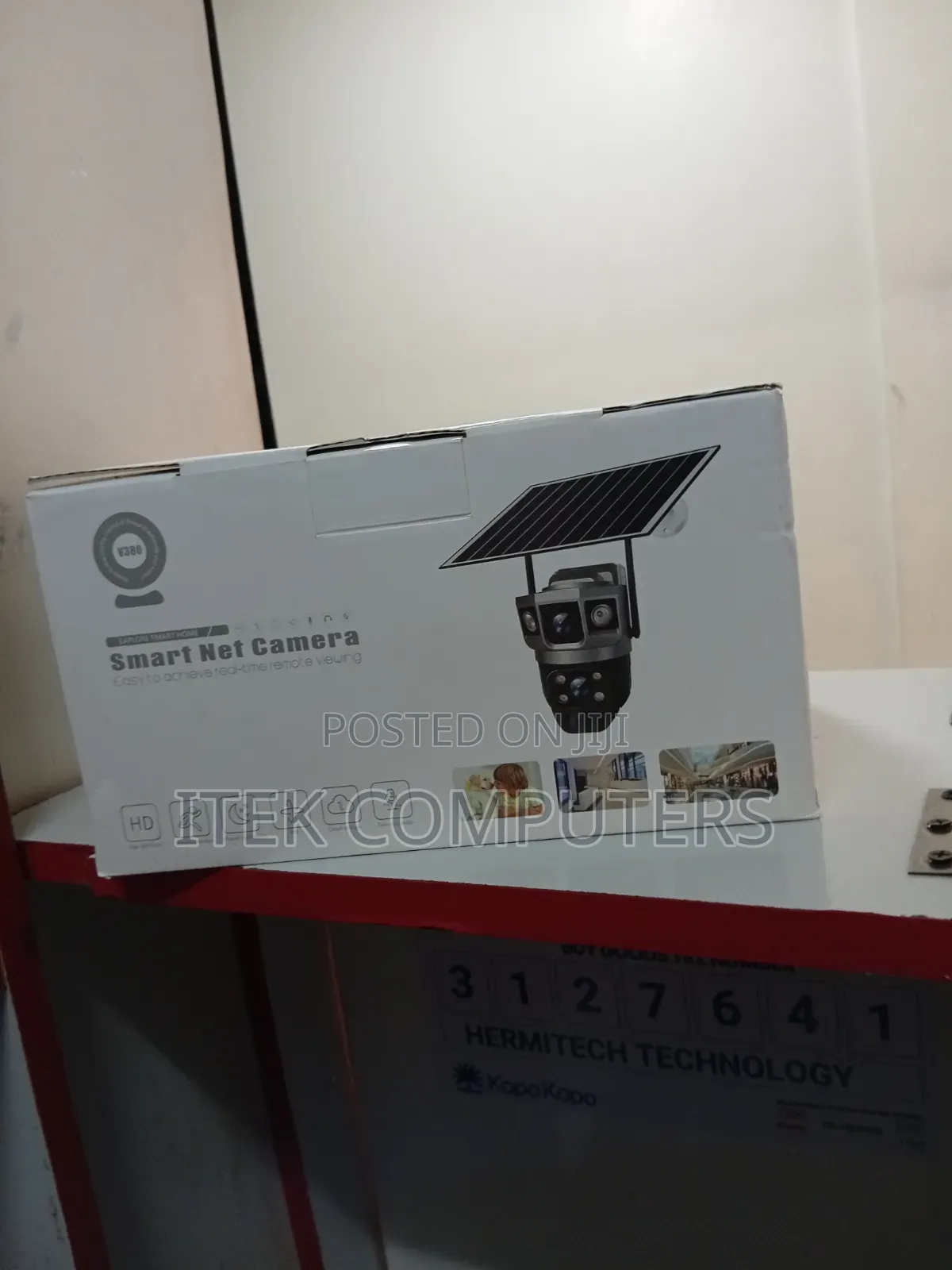 Solar Powered Dual Lens CCTV Camera for Smart Outdoor Security
