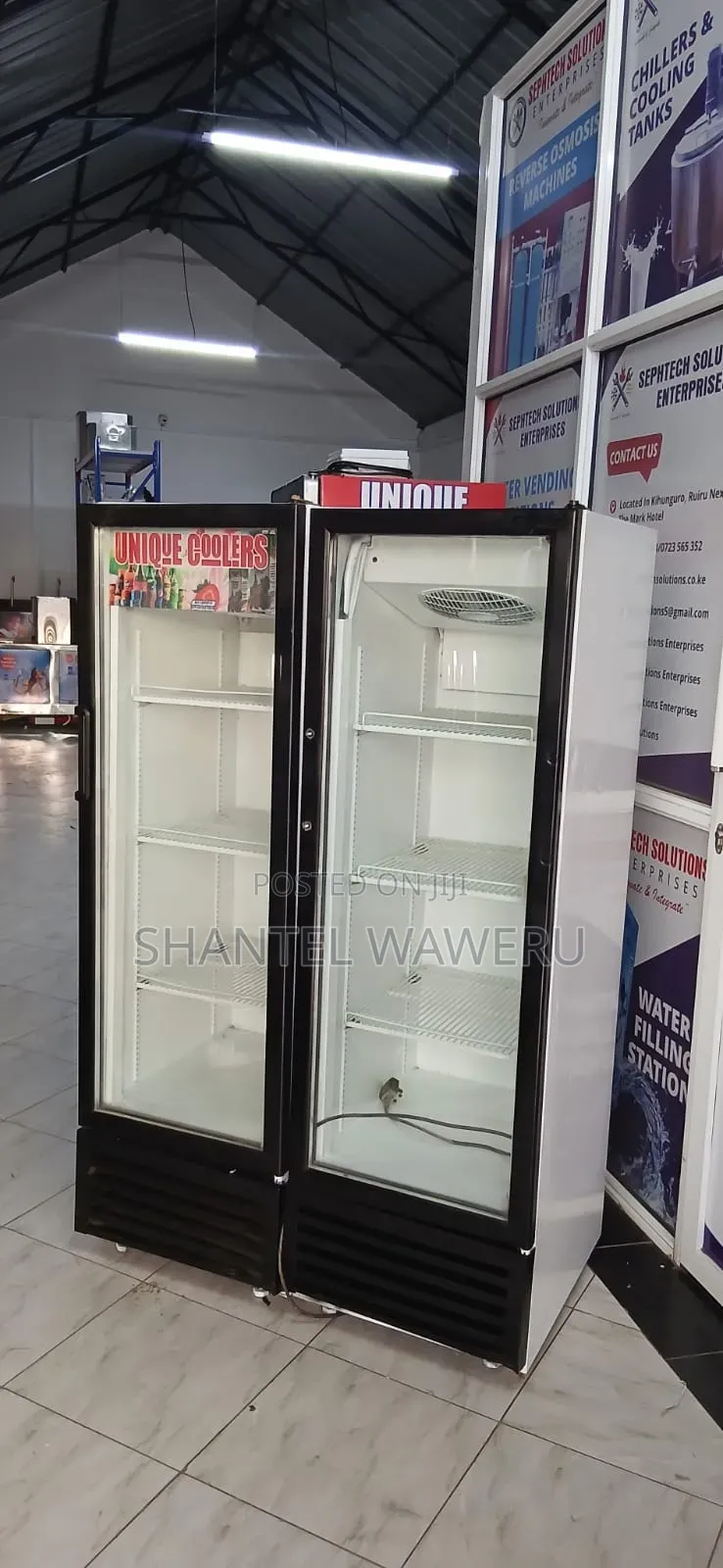 White Display Chiller Fridge 300litres