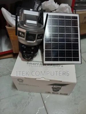 V380 Pro WiFi Solar Camera for Remote Property Security Monitoring