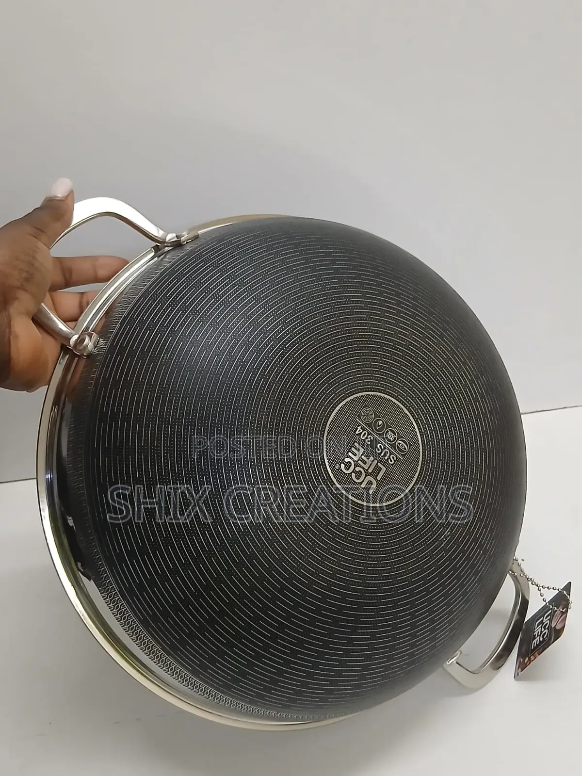 UCC Stainless Steel Multipurpose Use Honeycomb Soup Pot