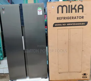Mika 442L 2-Door Side-by-Side No Frost Refrigerator (Model: