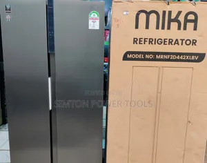 Mika 442L 2-Door Side-by-Side No Frost Refrigerator (Model: