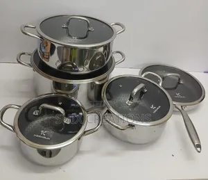 10 PCS Set (K001) High Quality Stainless Steel Cookware