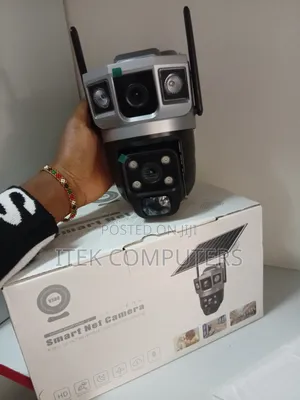 Smart Outdoor Monitoring With V380 Solar Dual Lens WiFi CCTV