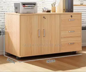 Custom Storage MDF Executive Wooden Home/Office Credenza.