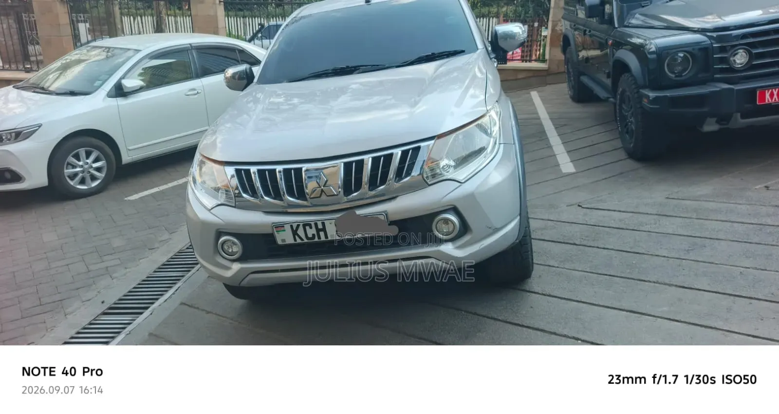 Mitsubishi L200 2016 Silver