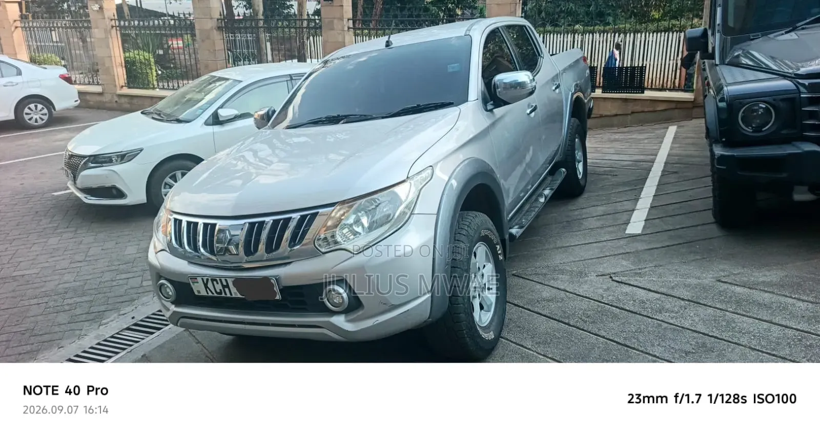 Mitsubishi L200 2016 Silver