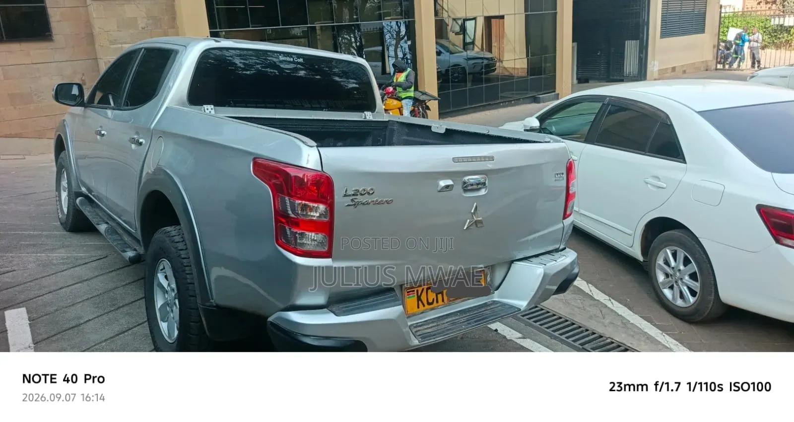 Mitsubishi L200 2016 Silver