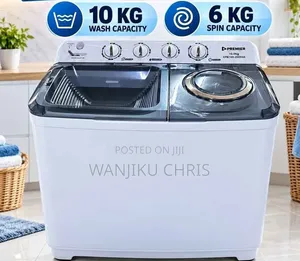 Premier Twin Tub Top Loading Washing Machine With Dryer