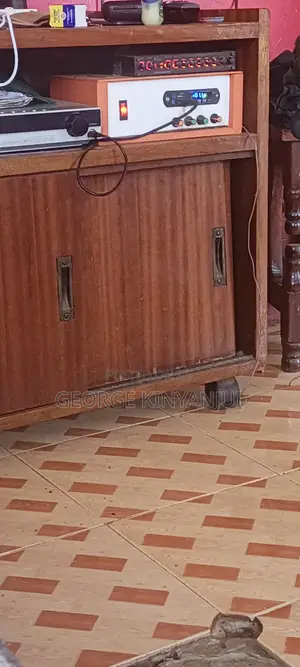 Radio Plus Woofer in Cabinet 1000wats