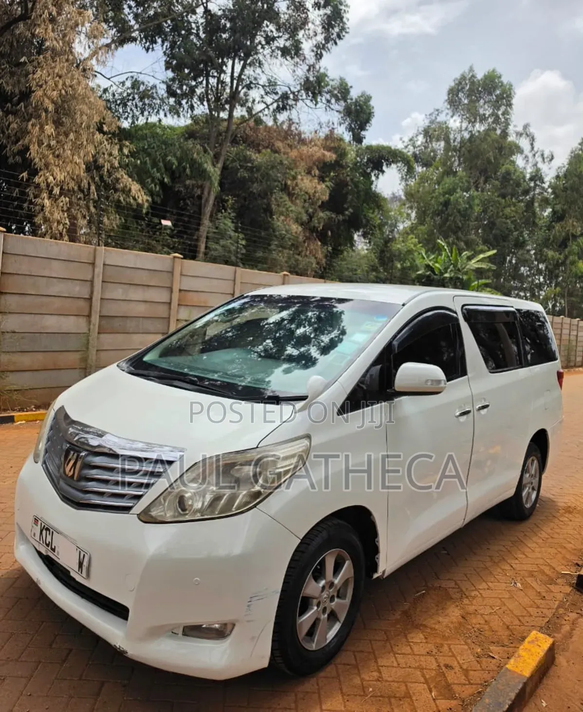 Toyota Alphard 2010 White