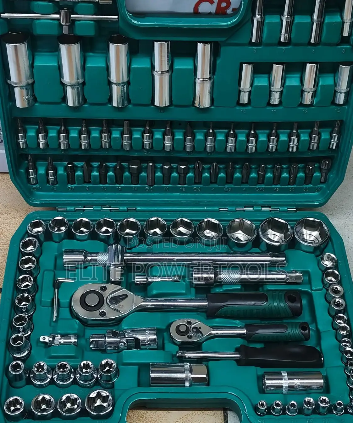 108-Piece Professional Mechanics Socket Wrench Set.