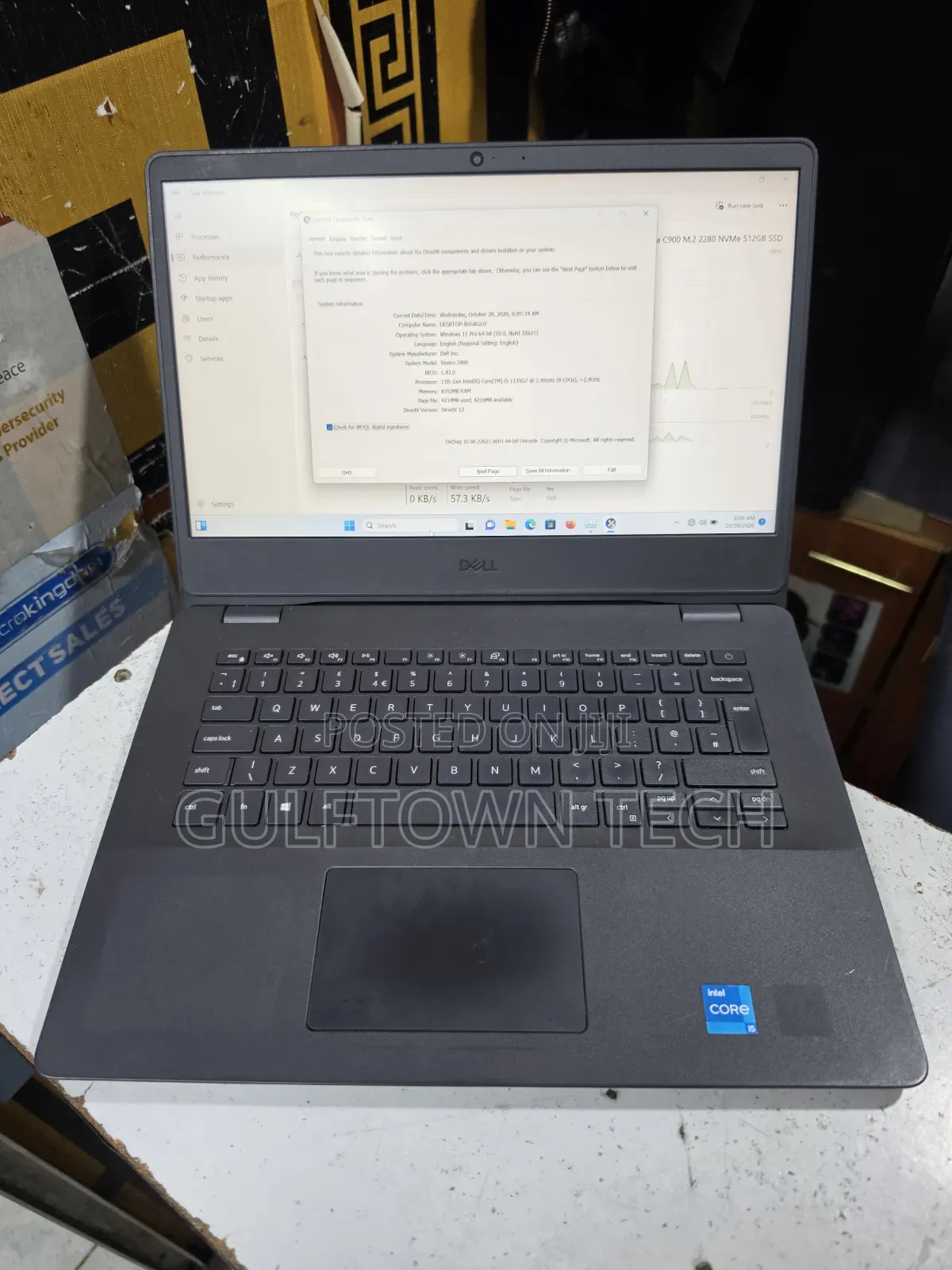 Laptop Dell Vostro 3400 8GB Intel Core i5 SSD 512GB